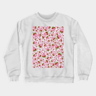 Love Bites Pattern Crewneck Sweatshirt